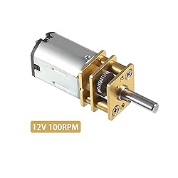 Alinan 2pcs 12V 100RPM N20 High Torque Speed