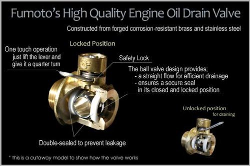Fumoto F-105 Engine Oil Drain Valve - Thumbnail 2
