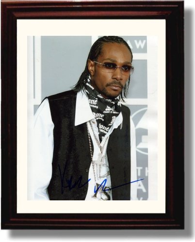 Framed Krayzie Bone Thugs Autograph Replica Print
