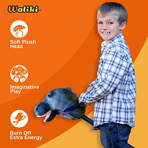 WALIKI Stick Horse Dinosaur TRex Plush for Kids & Toddlers Pricepulse