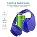 Over-Ear Wireless Bluetooth Headphones, IFECCO On-Ear Bluetooth Headphones/Headsets, Foldable QuietComfort Stereo Headset with Microphone, Soft Protein Earpads