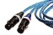 Better Cables BT2XLRP-1-MF Blue Truth II XLR Cable 1 m/3.28', Stereo Pair 2 Cables High-End, High-Performance, Silver/Copper Hybrid, Low-Capacitance, Audiophile XLR Balanced Audio Cables, Blue