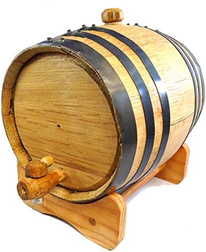 Pre-Cured - Flavor Infused Mini Oak Barrels 2 Liter, Kentucky Bourbon