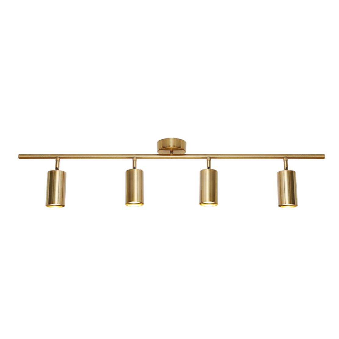 BOKT Modern Gold 4-Lights LED Track Lighting Kit