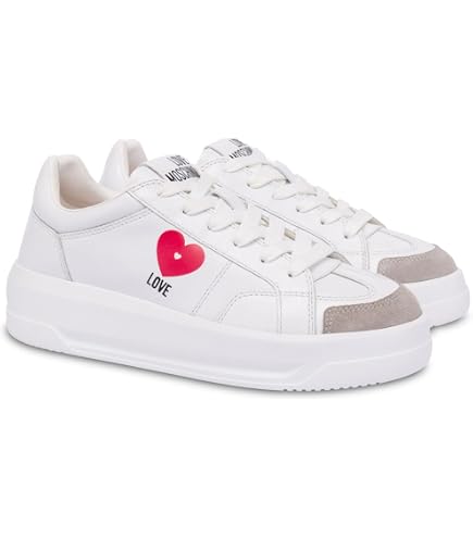 Amazon.com | Love Moschino Women's Sneakers Low-Top Shoes Free