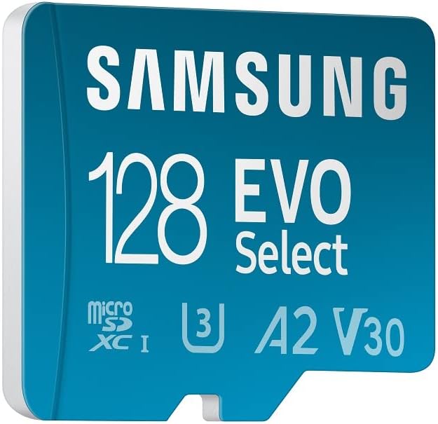 Samsung EVO Select 128GB microSDXC U3 130MB/s with SD Adapter EU
