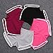 DaySeventh New Summer Pants Women Sports Shorts Gym Workout Yoga Short (S, Red)