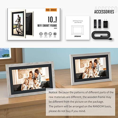 Digital picture frame displaying an image, priced at $125.99 as of August 9, 2023.