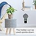 GMYLE Echo Dot 2 Wall Mount V2, Amazon Alexa Echo Dot 2nd Generation Holder Stand, without Mess Wires or Screws (Black)