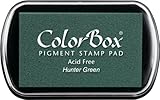 ColorBox Classic Pigment Ink Pad, Full Size, Hunter Green