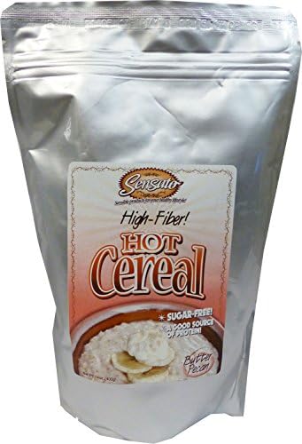 Butter Pecan Sugar-Free High Fiber Hot Cereal, 14 oz. bag by Sensato Foods