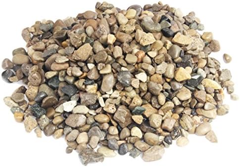 Miniature Garden Enchanted Fairy Glossy River Rocks - 1 Pound Bag