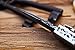 DKC Knives DKC-58-LJ-OW-DS-PC LITTLE JAY Olive Wood Pocket Clip Damascus Steel Blade Folding Pocket Knife Olive Wood Handle 4