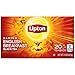 Lipton Black Tea Bags, Daring English Breakfast 20 ct (Pack of 6)