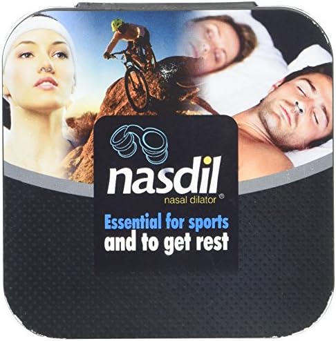Nasdil Anti Snore Solution, Nasal Dilator Stop Snoring Aids - Designed To Help Eliminate and Cure Snoring, Nasal Congestion, Deviated Septum Sleep Apnea Aid
