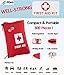 WELL-STRONG First Aid Kit 300 Pieces - Includes Splints, Bandages, Gauzes & Instant Cold Compress - for Travel, Car, Home, Office, Camping, Hiking, Hunting & Sports