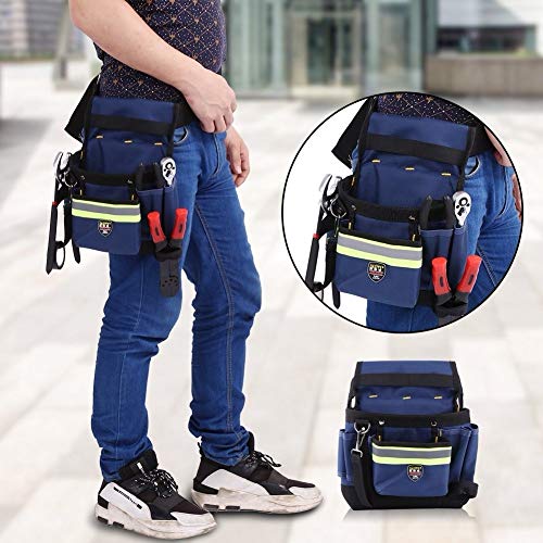 Werkzeuggürtel 1 PC Elektriker Hüfttasche Werkzeughalter Praktische Arbeit Organizer Tasche mit Gürtelwearable… – Bild 7