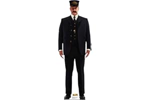 Cardboard People Conductor Life Size Cardboard Cutout Standup - The Polar Express (2004 Film)