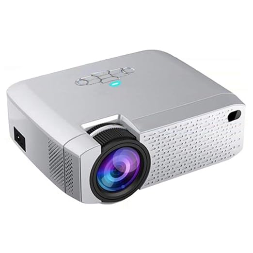 AXDNH Proyector Minl, HD Casa 1080P TV sin Pantalla Internet por ...