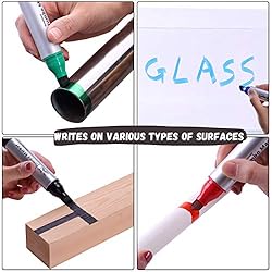 Mr. Pen- Jumbo Permanent Markers, 4 Pack, Assorted