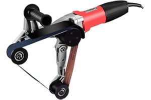 SPTA 110V 800W Professional Stainless Steel Pipe Tube Belt Sander Pole Burnishing Polisher Machine