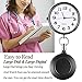 GetLucky Nurse Watch, Watch with Second Hand for Nurses, Nurse Watches, Clip on Watch, Watch for Nurses,Fob Watches for Nurses,Nurses Watches for Women, Nurse Watch Clip on