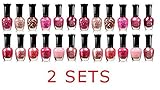 Kleancolor Collection - Awesome Pink Colors Assorted Nail Polish 12pc Set…