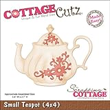 CottageCutz Die Cuts, 4 by 4-Inch, Small Teapot Made Easy
