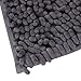 Resulzon Thick Indoor Morden Area Rugs Pads, New Arrival Fashion Color [Bedroom] [Livingroom] [Sitting-room] [Rugs] [Blanket] [Footcloth] for Home Decoration (Grey)