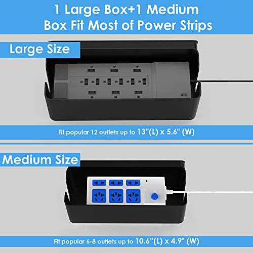 Cable Organizer Box Cord Organizer Box Power Strip Cable Management