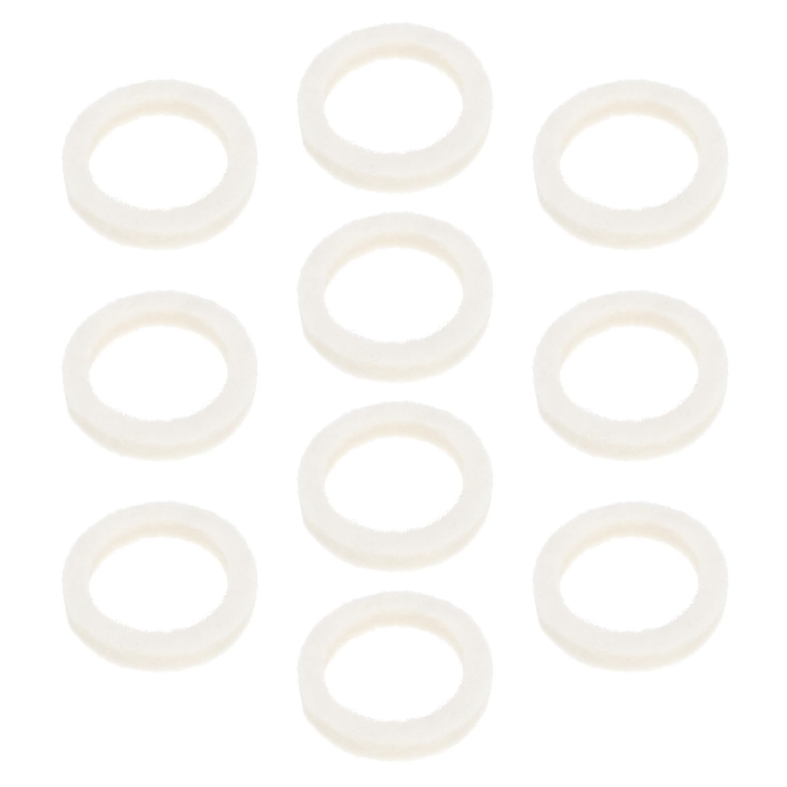 EMSea 10pcs Felt Washers Compatible with Sage Compatible with Breville Coffee Grinders 27mmx20mmx5mm Felt Ring BES980BSS BES875UK BCG820BSSUK