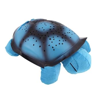 Lámpara De Noche Del Proyector Usb Musical Tortuga Luz Estrellas ...