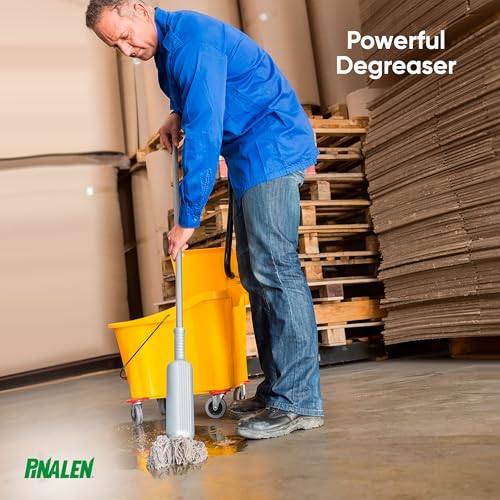 PINALEN HEAVY-DUTY MULTIPURPOSE CLEANER AND DEGREASER – CITRUS SCENT – 172 FL OZ – PROFESSIONAL CLEANING SUPPLIES FOR HOME, OFFICE & COMMERCIAL USE