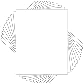 Golden State Art, Pack of 10 Uncut 11x14 White Mats Matboards, Acid Free Backing Matt Board for Photos, Frames, DIY Projects