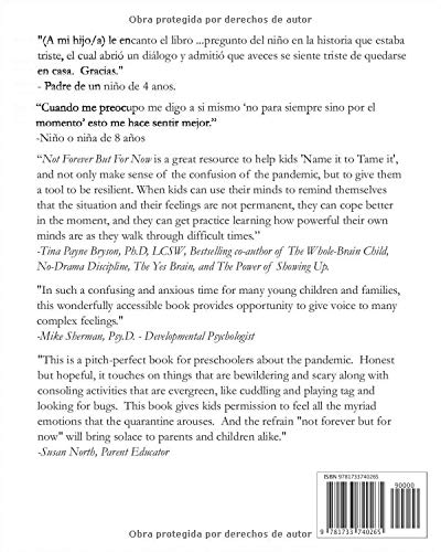 No Para Siempre Sino Por El Momento: Una historia de sentimientos durante la pandemia (Spanish Edition)