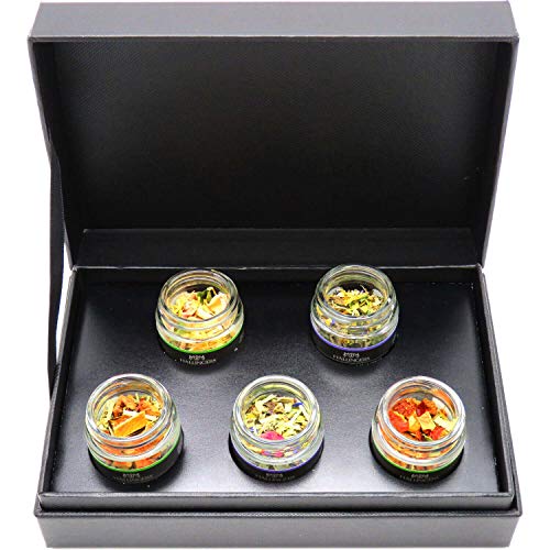 Hallingers Kraftvolle Kräuter - 5 Sorten Tee Geschenkset, loser Tee vegan in Schraubgläsern, Teesortiment als Tee Geschenk (Set) - Geschenkideen Weihnachten & Geschenke Adventskalender | Geburtstag Gl – Bild 6