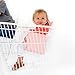 Buggy Bench The Original Shopping Cart Seat Carrier (Blush Pink) for Baby, Toddler, Twins, and Triplets (Up to 40 Pounds)