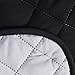 RHF Reversible Sofa Cover - Couch Covers for 3 Cushion Couch, Living Room - Black/Gray