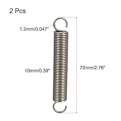 uxcell Tension Spring Wire Diameter 0.047", OD