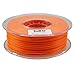 ZIRO Fluorescence PLA Filament 1.75mm, Luminous ONLY by UV Light, Glow Effect 3D Printer Filament PLA,1KG Spool, Dimensional Accuracy +/- 0.03mm, fit Most FDM 3D Printers, Fluo Orange