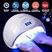 Nail Dryer, 48W LED UV Nail Lamp for Gel Nail Polish with Sensor and Timer Setting by SEXY MIX
