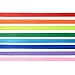 FESHFEN Colored Hair Extensions, 16 PCS 8 Colors Rainbow Hairpieces for Women Highlight Colorful Straight Clip in Hair Extensions Daily Party Costumes Hair Pieces for Girls Dolls, 22 inch