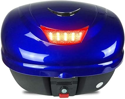 Caja De Cola De Motocicleta ABS Moto Scooter De Maletero ...