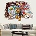 3D Paw Patrol Boys Girls Kids Room Wall Decal Stickers