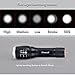 LED Flashlight,Xnucol Ultra Bright Multifunction Focus Adjustable Flashlight For Outdoor Sport Explore Home Lighting Car Emergency Escape Window Breaker and Survival Torch (Silver)