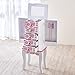 Teamson Kids - Fashion Prints Jewelry Armoire - Giraffe (Baby Pink/White)