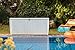 Keter Sumatra 135 Gallon Resin Large Deck Box with Included Suspensions Basket for Towels, Storage Net, Drainage Holes - Perfect for Storing Pool Toys and Accessories