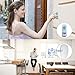 Wireless Doorbells Chimes Waterproof Plug & Play door bell with 2 Remote Door Bell Buttons and 1 Plug in Receiver, No Battery Required for Receiver 52 Ringtones
