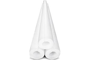 Pangda 3 Pack Pool Noodles Foam Noodles Swim Clamp Jumbo Hollow Foam Large Pre Slit Clamp Protection for Swimming Floating Craft Projects Padding Bumper