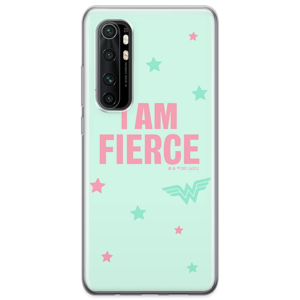 ERT GROUP mobile phone case for Xiaomi MI NOTE 10 Lite original and officially Licensed DC pattern Wonder Woman 026 optimally adapted to the shape of the mobile phone, case made of TPU